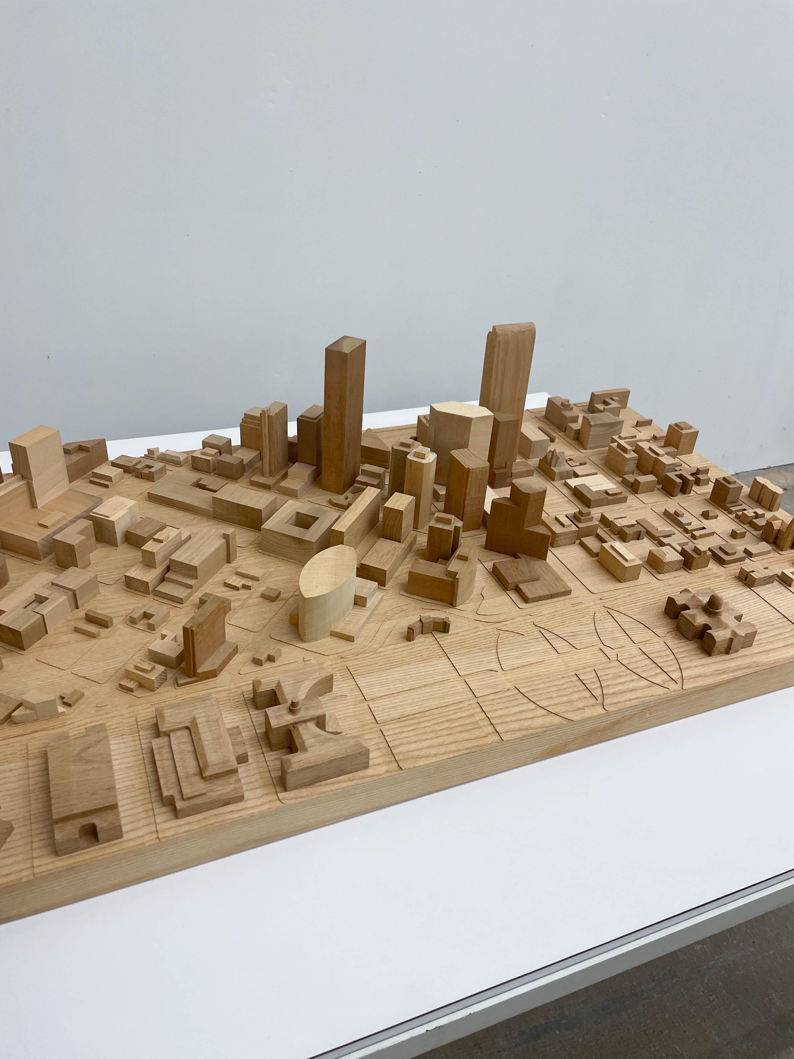 Architectural Wood Model of Denver, CO. For Sale 4