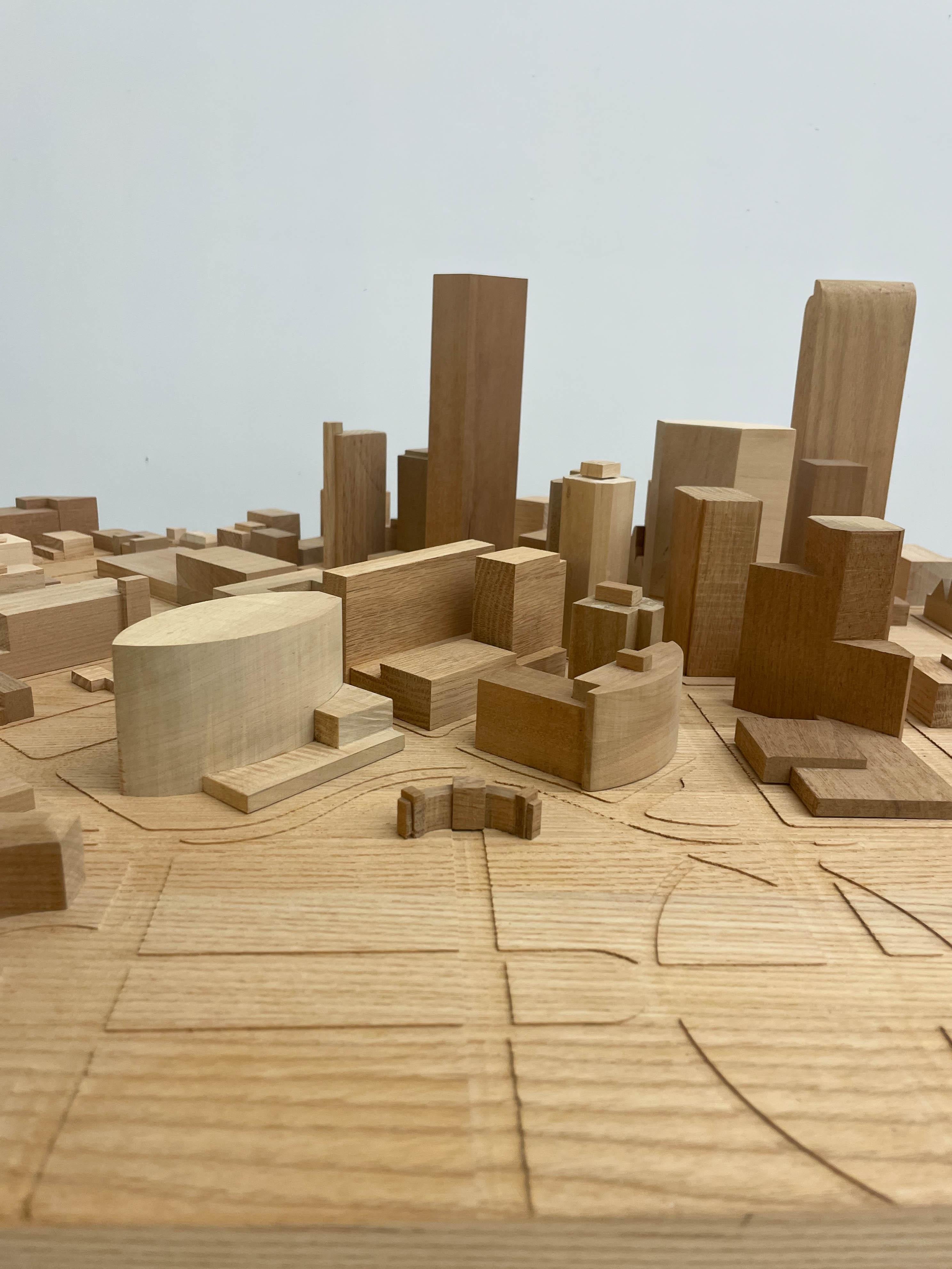 Architectural Wood Model of Denver, CO. For Sale 5