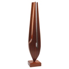 Architectural Wooden Ornament Sculpture Tuning Fork
