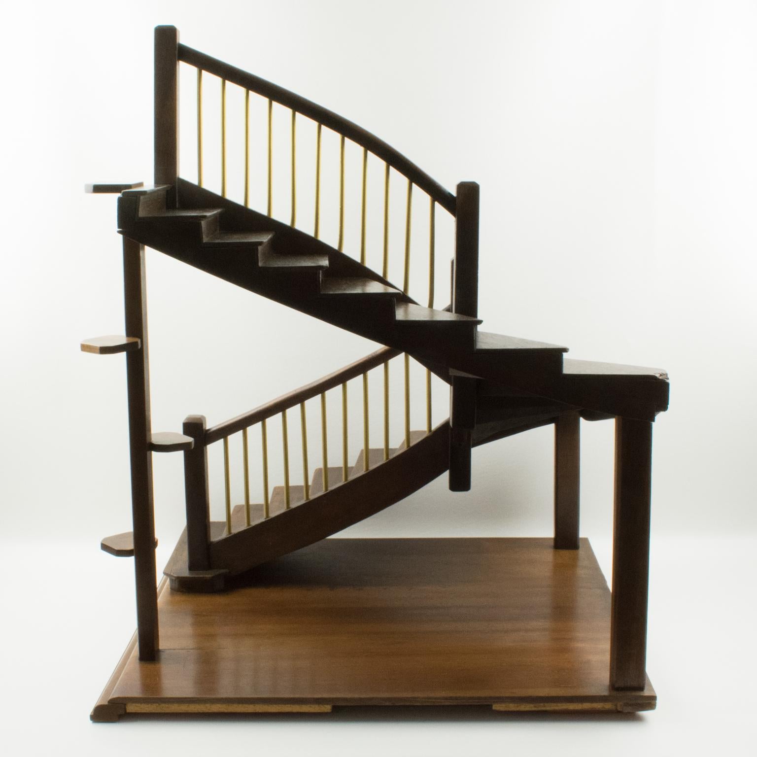 staircase model wood