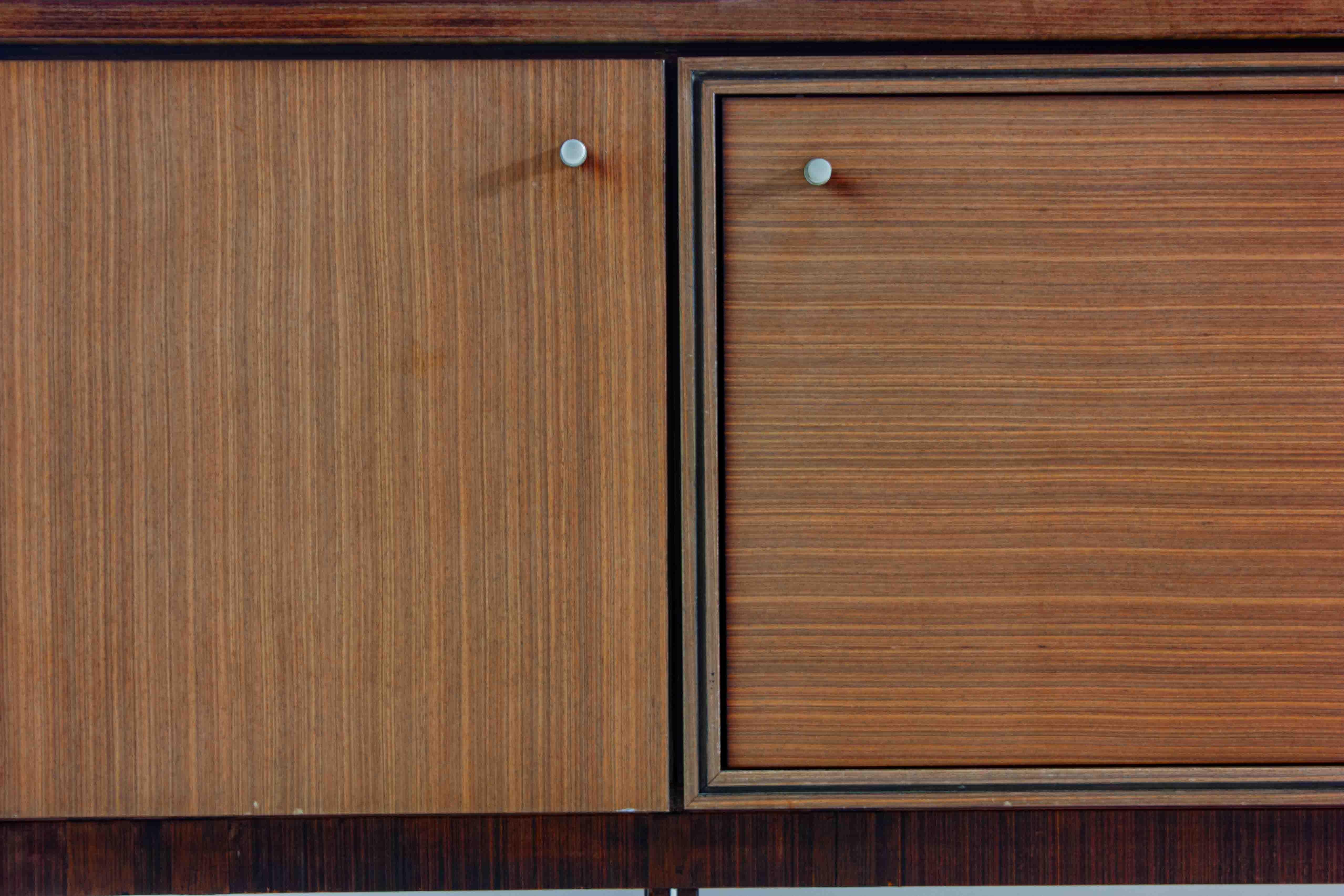 Architectural XL sideboard by Pieter de Bruyne for V-Form, Belgium 1960s For Sale 1