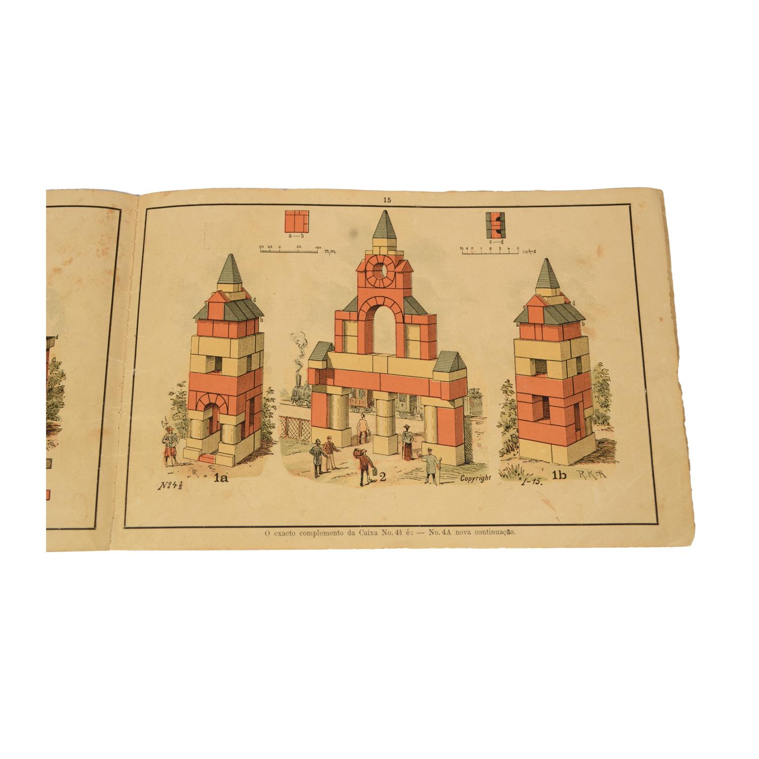 Late 19th Century Architecture Game Constructions Germany Dr. Richter Rudolstadt For Sale 9