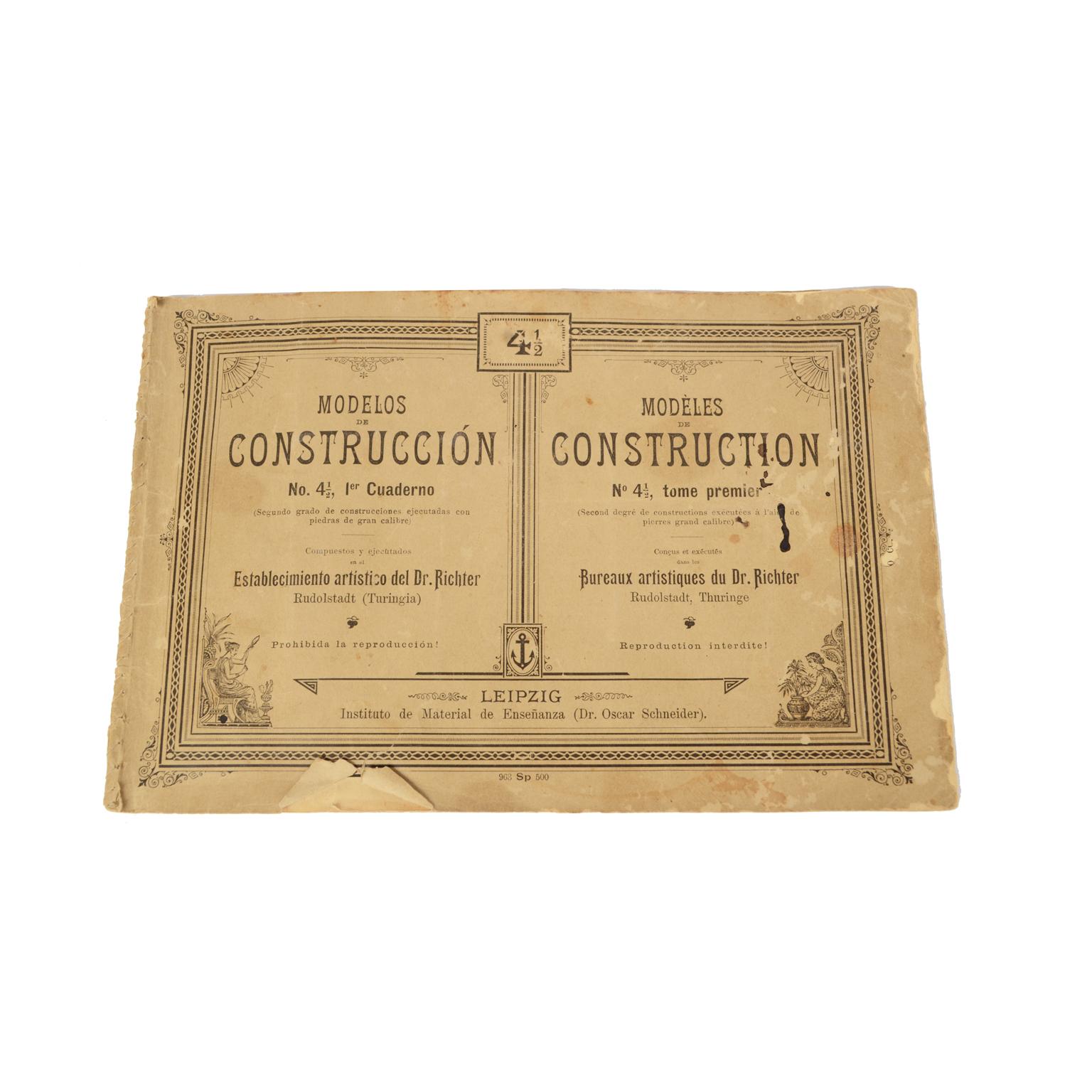 Late 19th Century Architecture Game Constructions Germany Dr. Richter Rudolstadt For Sale 1