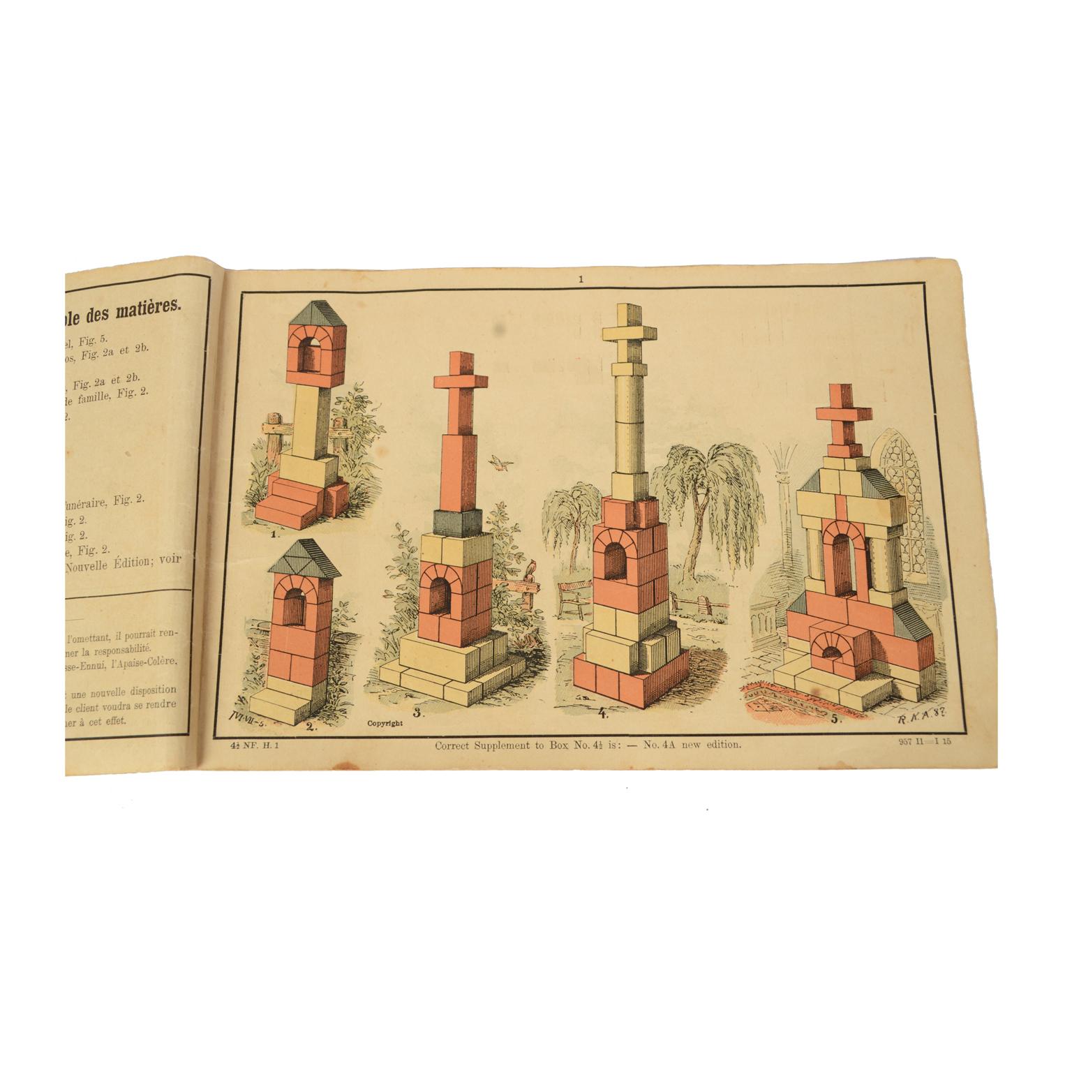 Late 19th Century Architecture Game Constructions Germany Dr. Richter Rudolstadt For Sale 3