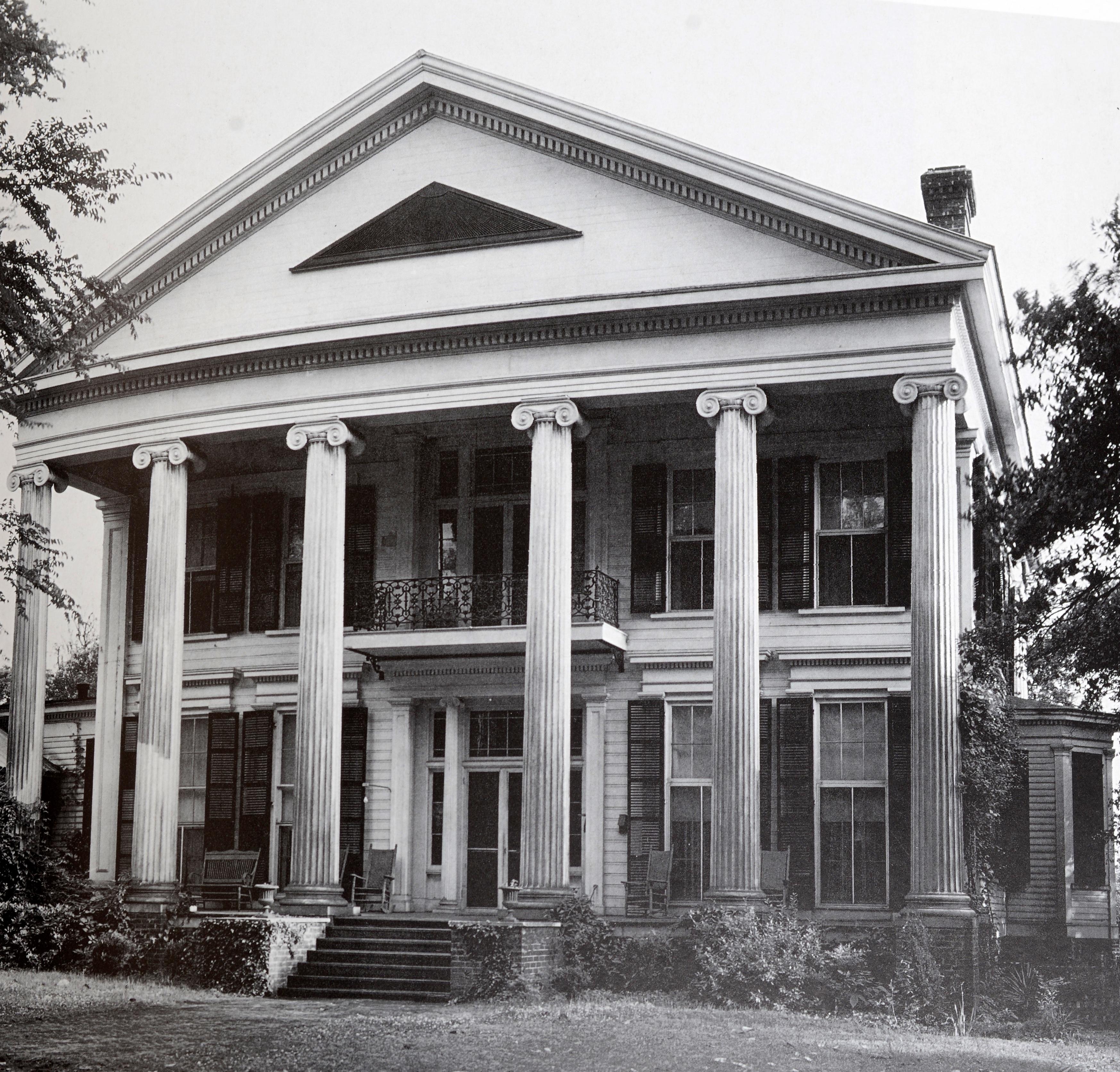 Architecture of the Old South Mississippi-Alabamba by Mills Lane, 1st Ed In Good Condition For Sale In valatie, NY