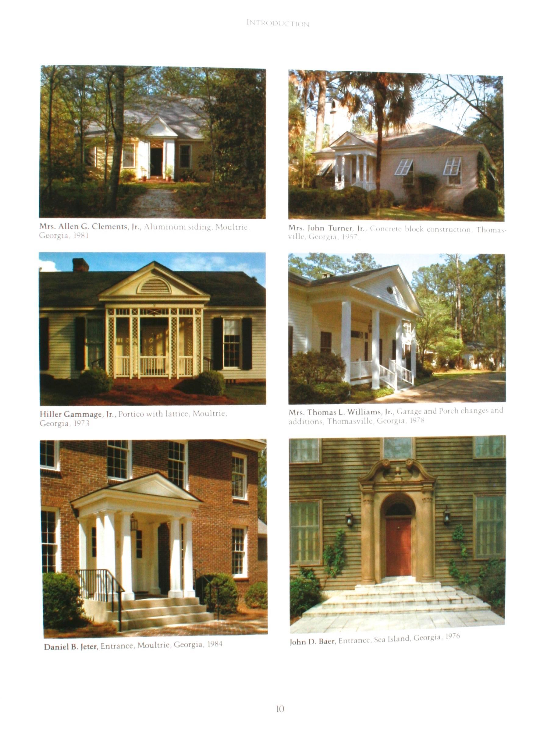 Architecture of Wm. Frank McCall Jr., FAIA, A designer working in the classical tradition. Savannah: Golden Coast Pub. Co., 1985. Stated first printing hardcover with dust jacket. An important monograph on the award winning Georgia architect Wm.