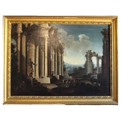 Antique Architecture schools Panini 1750, oil on canvas