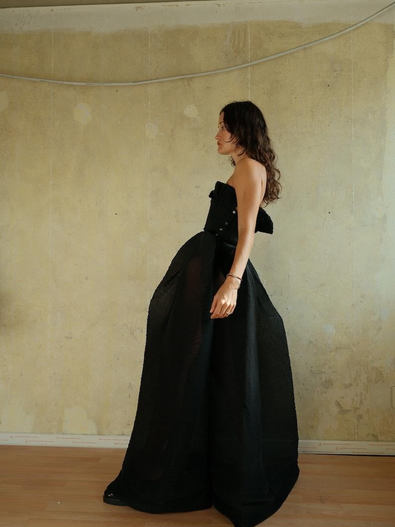 Robe plissée Romeo Gigli pour Archival Couture, début 1988 en vente 5