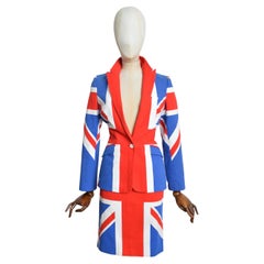 Archiviata DOLCE & GABBANA Union Jack Blazer, giacca e gonna
