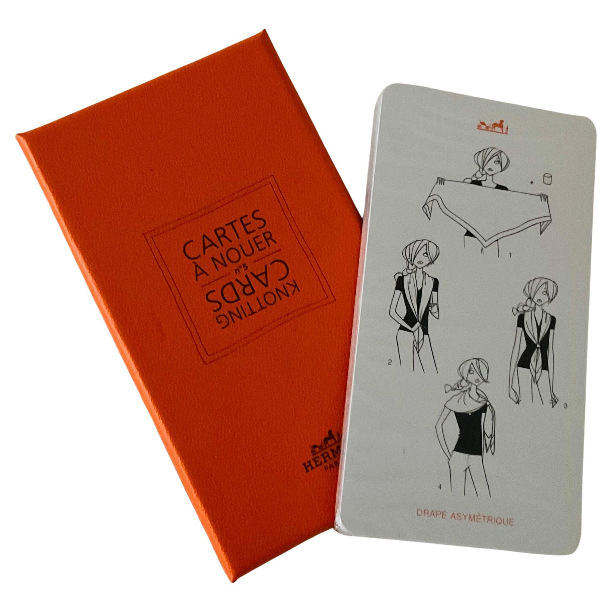 Carte da annodare d
archivio Hermès Paris Les Cartes à Nouer n. 5