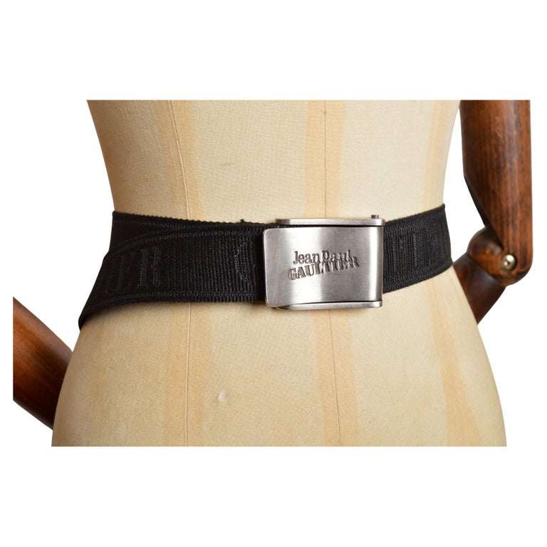 JEAN PAIL GAULTIER NAVY BLUE vintage 1990’s waist belt. Jean Paul Gaultier | Accessories | Jean Pail Gaultier Navy  main image 3