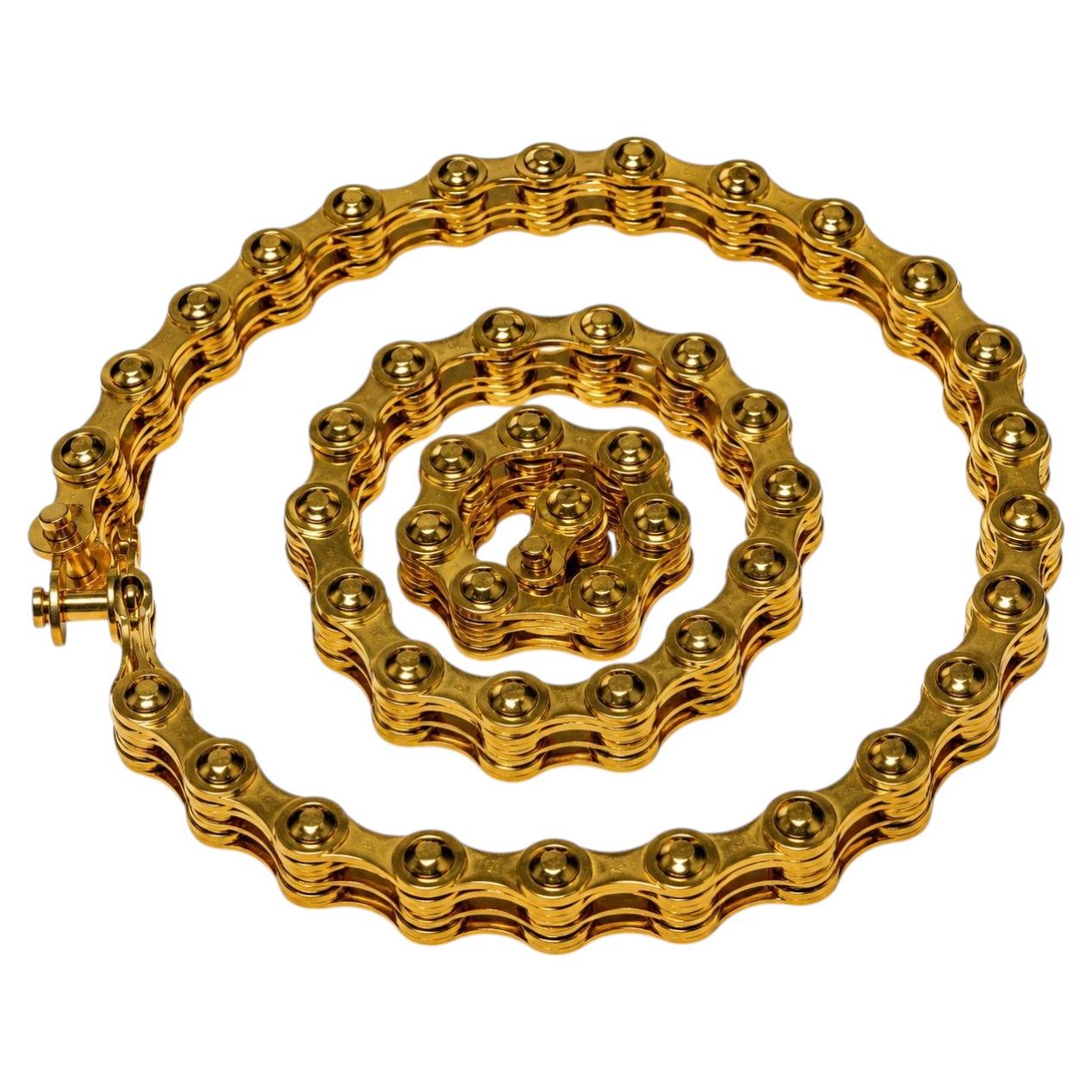Collana "Bicycle" di John Galliano per Dior, collezione Autunno 2000 (da archivio) in vendita