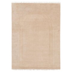 Tappeto a trama Athena personalizzabile Archival Lines in Biscuit X-Large