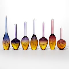 Archive of DNA: Allel 1 D7S820b, an installation glass artwork by Louis Thompson