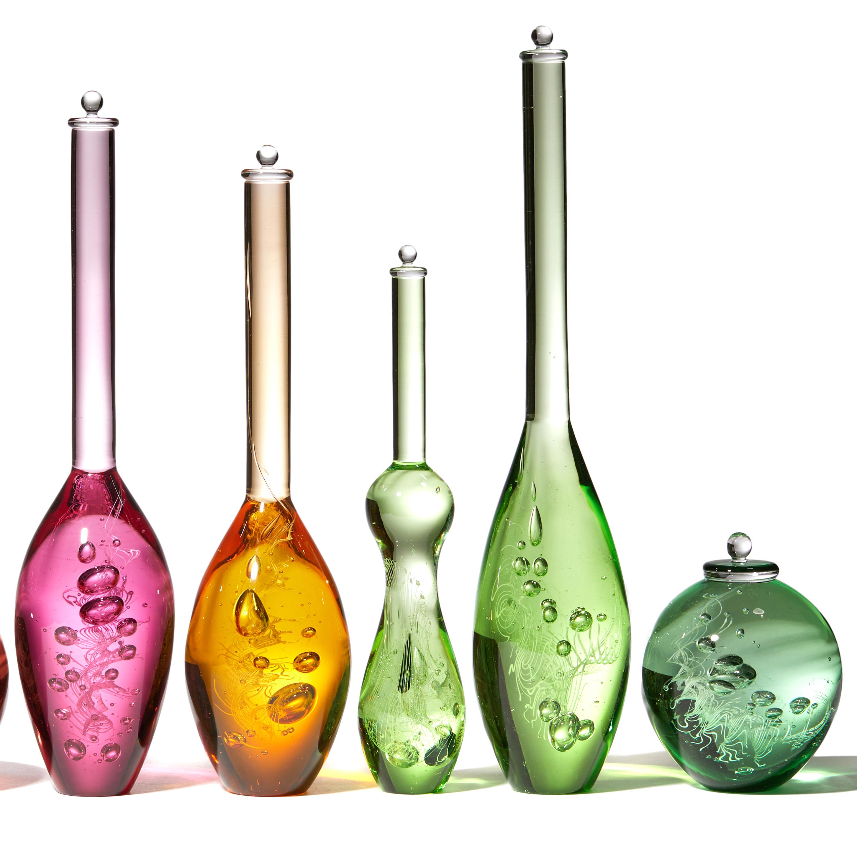 Archive of DNA Specimen, a Multicolored Glass Installation by Louis Thompson 1