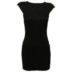 Archive Y2K Chanel Minikleid aus Netzstoff mit Seidenfutter