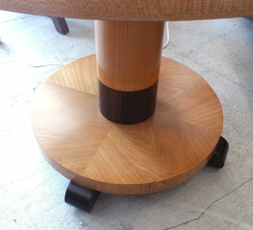 Macassar Beautiful Swedish art deco table by Otto Schulz for Boet 1936
