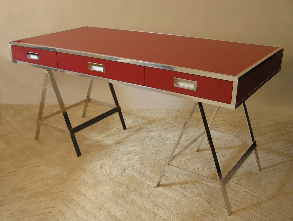 Albrizzi Trestle Desk In Excellent Condition In New York, NY