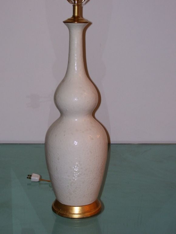 Pair of Italian Art Pottery Table Lamps