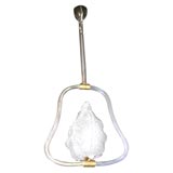 Venitian Leaf Chandelier Attributed to Barovier and Toso
