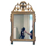 Louis XVI Gilt Marriage Mirror