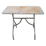 Vintage Swiss Architects Metal Table