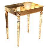 MIrrored side table