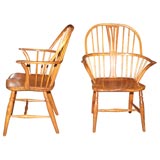 Pair of Windsor Arm Chairs