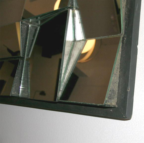 Late 20th Century Neil Small Cubist mirror