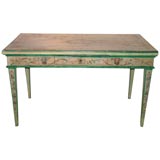 18th century Italian Painted Desk Table