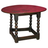Antique Rare 17th c. Oval Diminutive Table