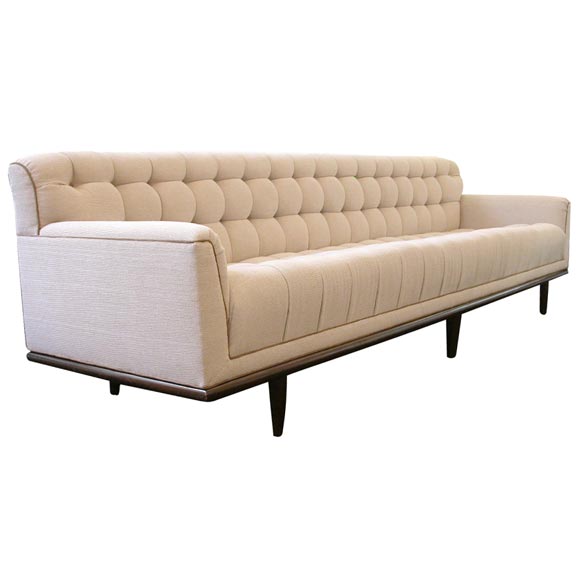 Spectacular 9-foot Mid-Century Sofa