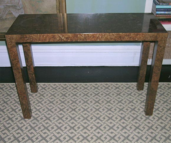 Tortise Shell Parsons Table