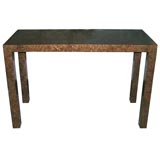 Tortise Shell Parsons Table