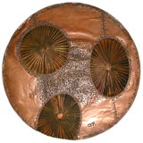 Biomorphic Copper and Brass Wall Sculpture