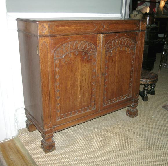 Gothic side cabinet