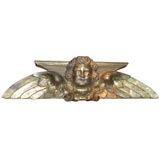 carved and giltwood angel