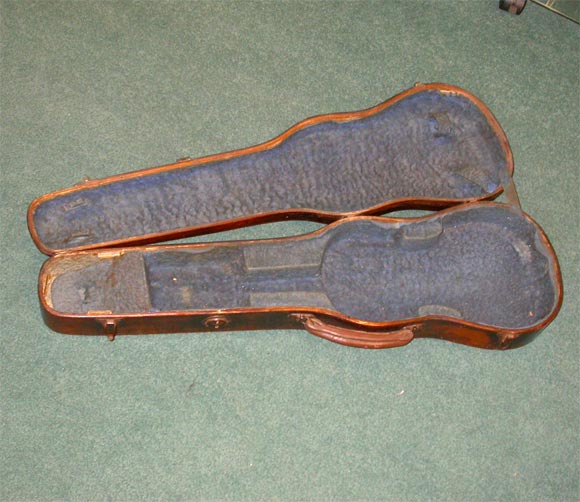 wood violin case