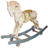 Antique French Toy Horse