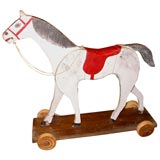 Vintage Child's Pull Horse