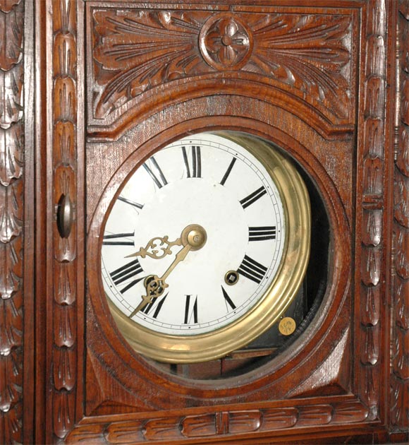 19th Century Brittany Grandfather Clock For Sale