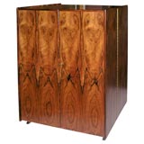 Rosewood Office in a Box With Locking Feature