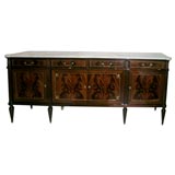 Antique French Buffet with marble top