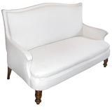 French Curved-Back  Settee