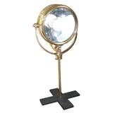 Vintage Brass Ships Lamp From Portable Light Co. Inc