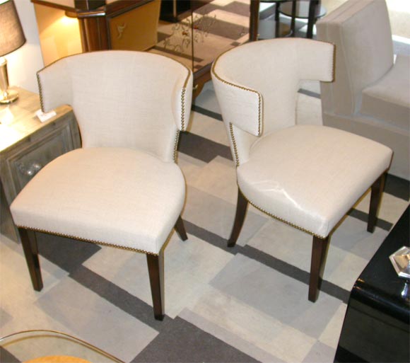 Pair of Gilbert Rohde Chairs