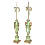 Pair neoclassical lamps Pair neoclassical lamps