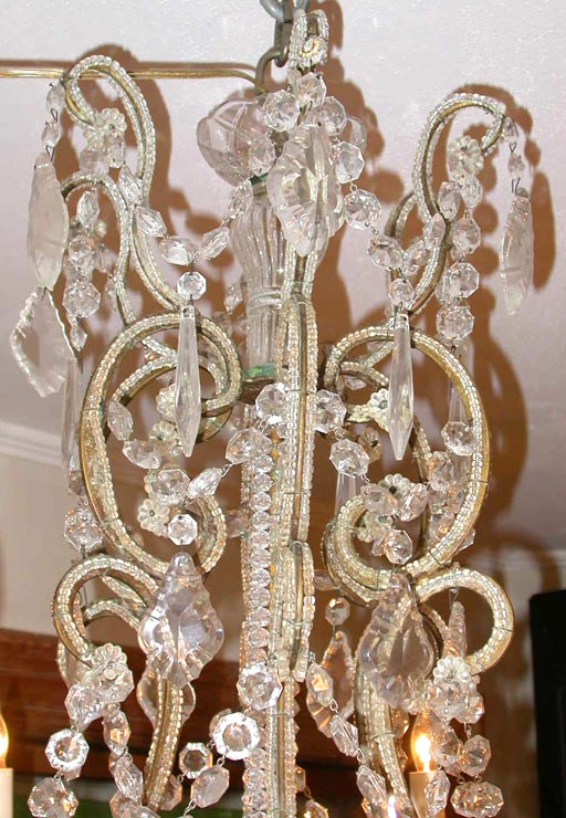 Italian Marie Therese, Crystal Chandeliers