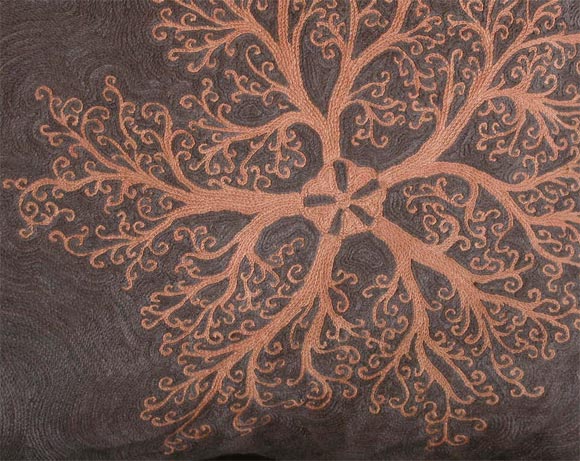 American Silk Pillow by Fedora Designs