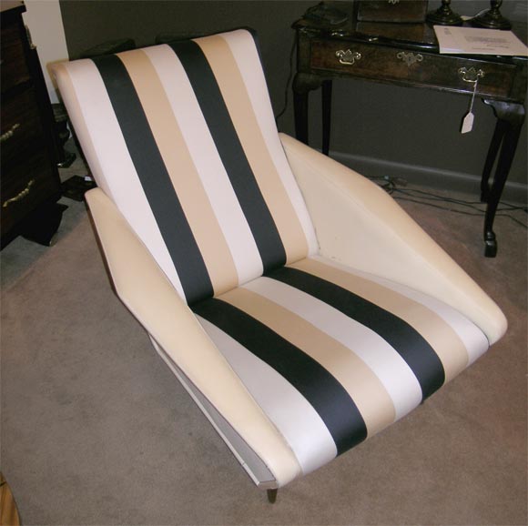 Mid-20th Century An exceptional Distex Lounge Chair  by Gio Ponti